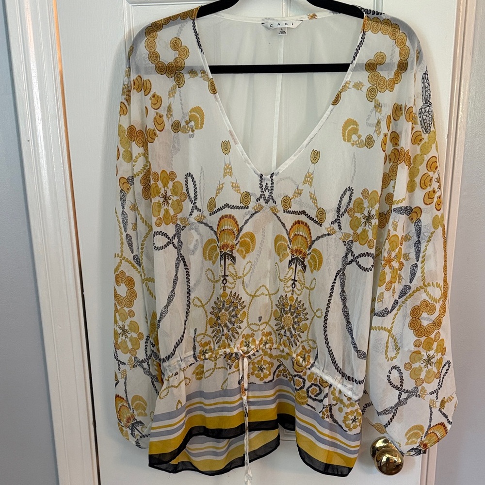 V-Neck CAbi Boho Top
